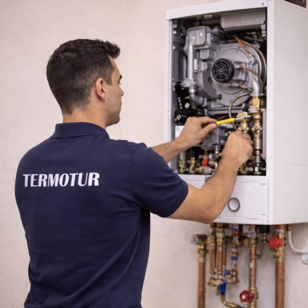 Instal·lació de caldera a mida